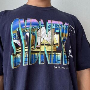 Vintage 1990s Sydney Princess Graphics T-Shirt
